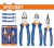 WADFOW  KIT ALICATE  COMBINADA 3PCS   WPS0603 Total Herramientas Oficial
