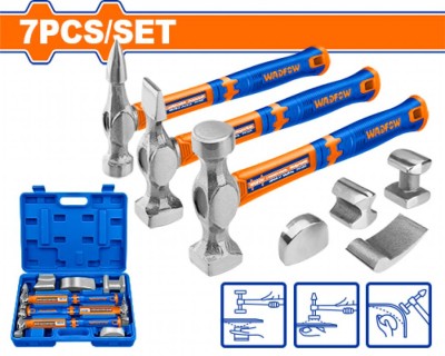 WADFOW MARTELO KIT 7PCS   WHZ1D07  Total Herramientas Oficial