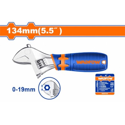 WADFOW MINI CHAVE AJUSTÁVEL  WAW3106 0-19MM Total Herramientas Oficial