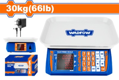 WADFOW BALANÇA DE MERCADO WEC1530 30KG Total Herramientas Oficial