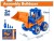 WADFOW JUGUETE EXCAVADORA DESMONTABLE   WWJ1502 Total Herramientas Oficial
