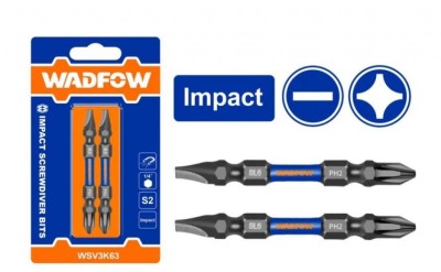 WADFOW BITS PARA CHAVE DE IMPACTO WSV3K63 Total Herramientas Oficial