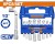 WADFOW CHAVE SOQUET L KIT WTH4208 8PCS  Total Herramientas Oficial