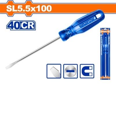 WADFOW CHAVE FENDA  WSD3954 5.5*5*100MM Total Herramientas Oficial