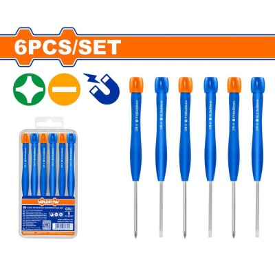 WADFOW  CHAVE FENDA KIT 6PCS WSS2B06  Total Herramientas Oficial