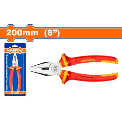 WADFOW ALICATE COMBININADO  WPL1938  8 ISOLADO Total Herramientas Oficial