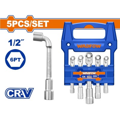 WADFOW CHAVE L KIT 5PCS   WTH4205  Total Herramientas Oficial