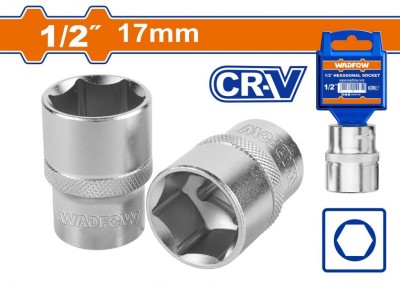WADFOW SOQUETE HEXAGONAL  1/217MM  WSC1217 Total Herramientas Oficial