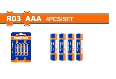 WADFOW BATERIA AAA  KIT 4PCS   WJX1K07 Total Herramientas Oficial