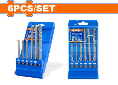 WADFOW  BROCA KIT  6PCS   WHD6B06 Total Herramientas Oficial