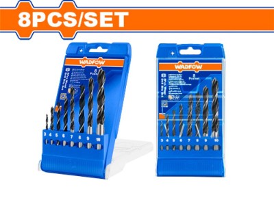 WADFOW  BROCA DE MADEIRA KIT  8PCS  WSJ6B08 Total Herramientas Oficial