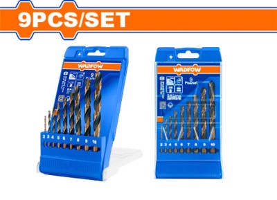 WADFOW  BROCA KIT 9PCS  WTD6B02 Total Herramientas Oficial