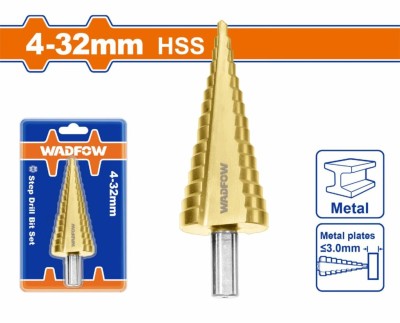 WADFOW BROCA ETAPAS  4-32MM    WJD1403 Total Herramientas Oficial