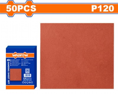 WADFOW LIXA 230X280MM  WSM2504 P120 50PCS Total Herramientas Oficial