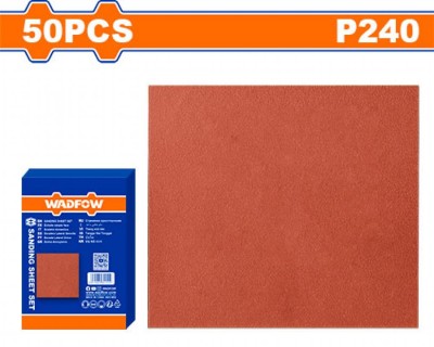 WADFOW  LIXA 230X280MM  WSM2506 P240 50PCS Total Herramientas Oficial