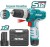 TOTAL FURADEIRA DE IMPACTO 12V TIDLI12201 2X1.5AH Total Herramientas Oficial