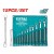 TOTAL KIT CHAVE DE BOCA ESTRIADA  THT1024121 12PC Total Herramientas Oficial