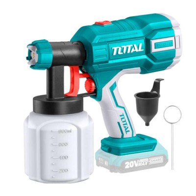 TOTAL PISTOLA DE PINTURA 20V TSGLI2003 Total Herramientas Oficial