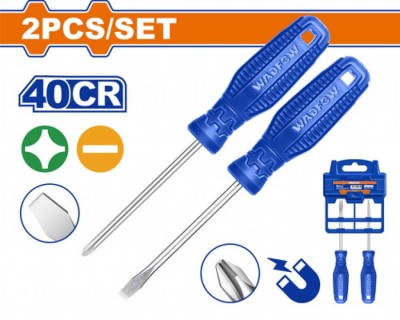 WADFOW  CHAVE FENDA KIT 2PCS WSS2302  Total Herramientas Oficial