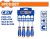WADFOW  CHAVE FENDA KIT 4PCS  WSS1204  Total Herramientas Oficial