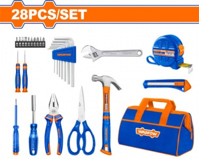 WADFOW  KIT FERRAMENTAS 28PCS  WHS1M28  Total Herramientas Oficial