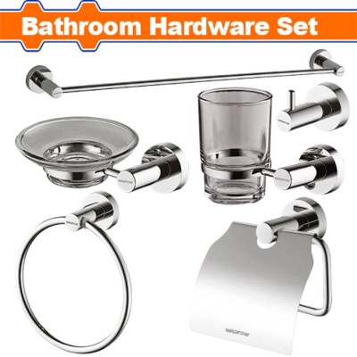 WADFOW  CONJUNTO DE ACESSÓRIOS DE BANHEIRO   WZG1516 Total Herramientas Oficial