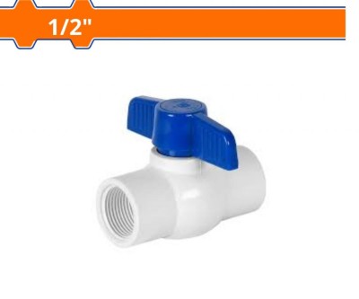 WADFOW PVC VÁLVULA ESFERA WVV1812 1/2 ABS Total Herramientas Oficial