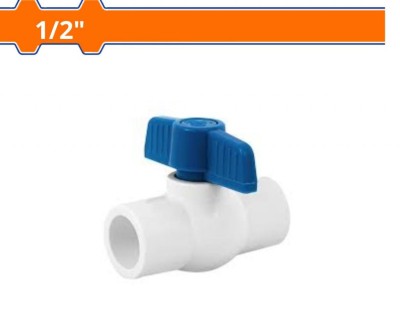 WADFOW PVC VÁLVULA ESFERA WVV1822 1/2 ABS Total Herramientas Oficial