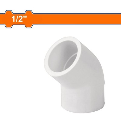 WADFOW  PVC COTOVELO 45°  1/2    WVL1822 Total Herramientas Oficial