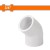 WADFOW PVC COTOVELO 45°  3/4  WVL1824 3/4 Total Herramientas Oficial