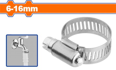 WADFOW BRAÇADEIRA  MANGUEIRA TIPO AMERICANO  WHU1901 6-16MM   Total Herramientas Oficial