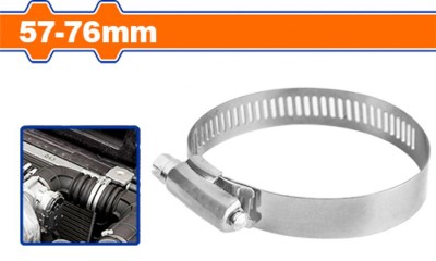 WADFOW  BRAÇADEIRA PARA MANGUEIRA  WHU2910 57-76MM  Total Herramientas Oficial