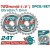 TOTAL DISCOS DE CORTE DE MADEIRA 2PCS  TAC2331653 Total Herramientas Oficial