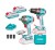 TOTAL COMBO FURADEIRA + CHAVE DE IMPACTO TCKLI20286 Total Herramientas Oficial