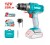 TOTAL ATORNILLADOR  CON IMPACTO TDLI1228 1.5A 12V Total Herramientas Oficial
