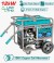 TOTAL GERADOR DE GASOLINA  TP1150006 12KW Total Herramientas Oficial