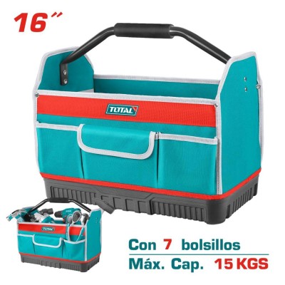 TOTAL BOLSA DE  FERRAMENTAS  16  THT36L03 Total Herramientas Oficial