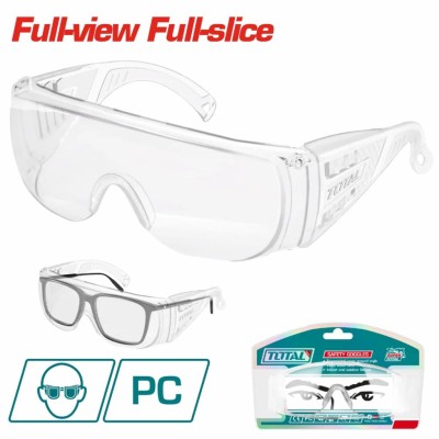 TOTAL OCULO PROTETOR  TSP304 TRANSPARENTE Total Herramientas Oficial