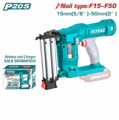 TOTAL PISTOLA DE PREGADOR BRAD  TCBNLI2028 15X50MM Total Herramientas Oficial