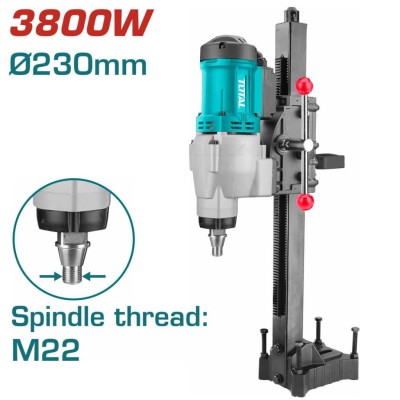 TOTAL FURADEIRA DE  DIAMANTE 3800W TDDM38001 MAGNÉTICO  Total Herramientas Oficial