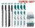 TOTAL LAMINA TICO TICO 15PCS  TAC1501 Total Herramientas Oficial