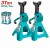 TOTAL  SUPORTE DE CAVALETE 3T 1 PAR  THJS0301 Total Herramientas Oficial
