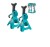 TOTAL  SUPORTE DE CAVALETE 3T 1 PAR  THJS0301 Total Herramientas Oficial