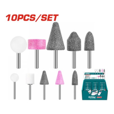 TOTAL ACESSÓRIOS PARA RETIFICADORA  10PCS  TAKB1001 Total Herramientas Oficial