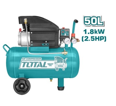TOTAL  COMPRESSOR DE AR  50L UTC225508  Total Herramientas Oficial