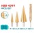 TOTAL  KIT BROCAS ESCALONADAS  4PCS  TACSD2041 Total Herramientas Oficial