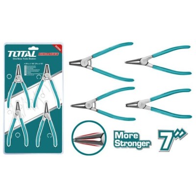 TOTAL  KIT ALICATE DE ANEL DE BLOQUEIO  THTJ214042 Total Herramientas Oficial