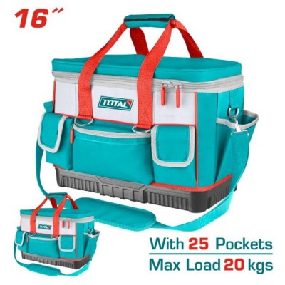 TOTAL  BOLSA DE FERRAMENTAS 16  THT561625 Total Herramientas Oficial