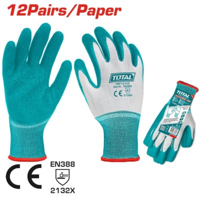 TOTAL LUVAS DE LÁTEX  TSP13103  XL  Total Herramientas Oficial