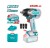 TOTAL CHAVE DE IMPACTO 20V MOTOR SEM ESCOVAS 85NM TIWLI2085 Total Herramientas Oficial